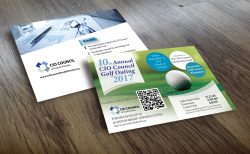 post card design with e2marketing by inoace