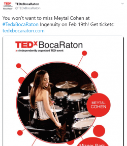 TEDx Boca Raton design by e2 marketing and choudry arif saeed
